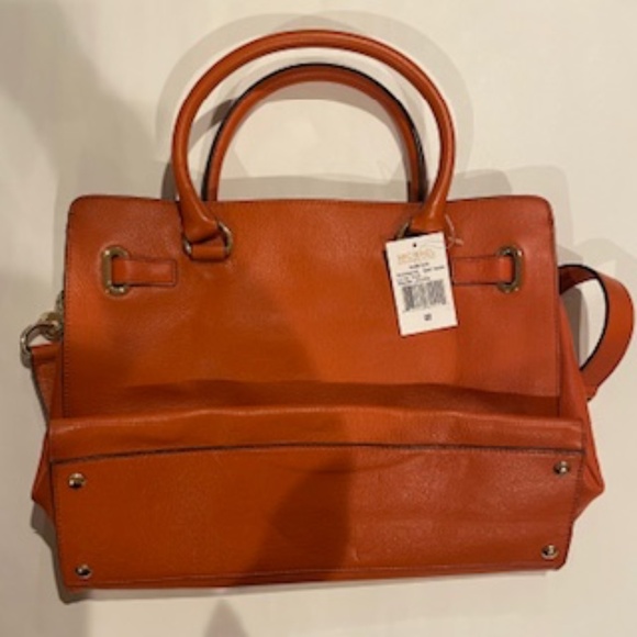 Michael Kors Hamilton Large Leather Satchel - RARE FIND - Picture 4 of 11